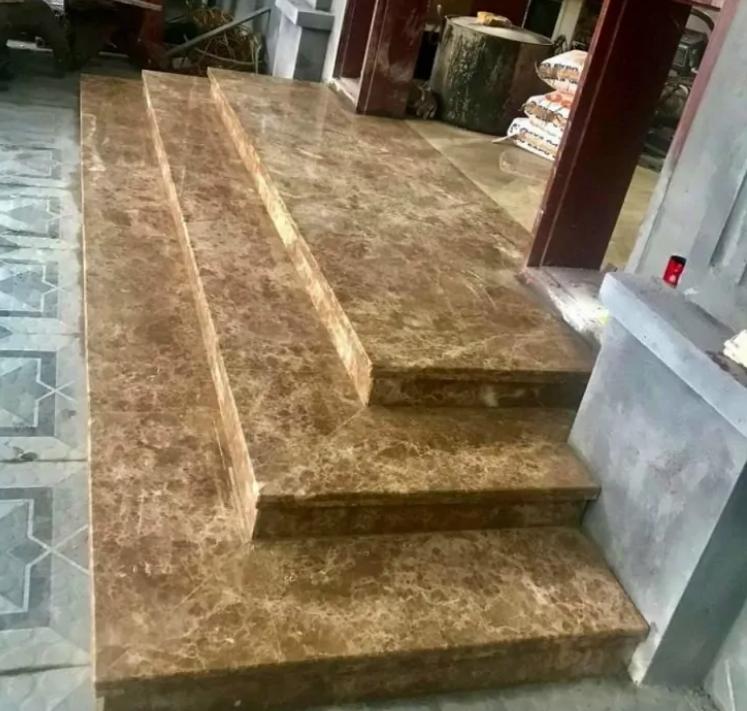 Đá Marble ốp bậc tam cấp